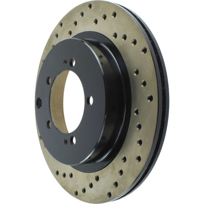 StopTech 6/93-99 Mitsubishi 3000GT-VR4 Drilled Right Rear Rotor 128.46053R