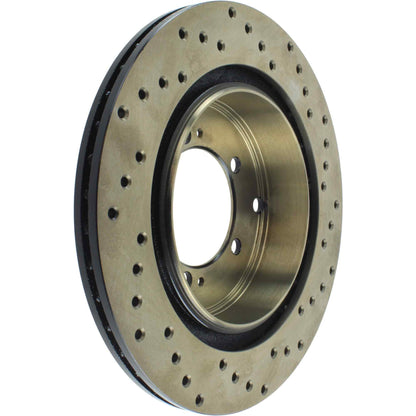 StopTech 6/93-99 Mitsubishi 3000GT-VR4 Drilled Right Rear Rotor 128.46053R