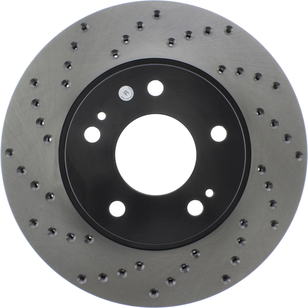 StopTech Sport Cryo Cross Drilled Brake Rotor; Front Right