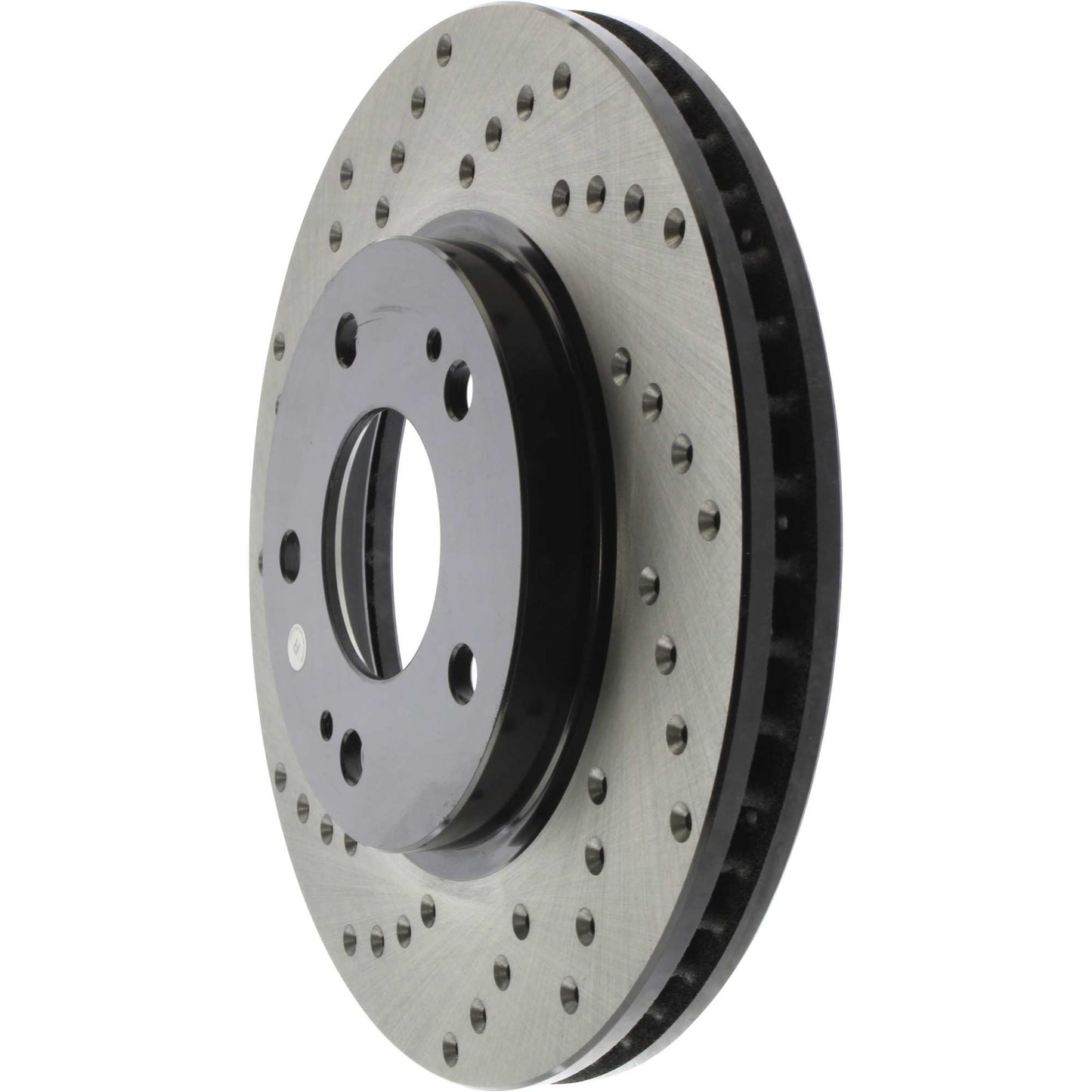 StopTech Sport Cryo Cross Drilled Brake Rotor; Front Right