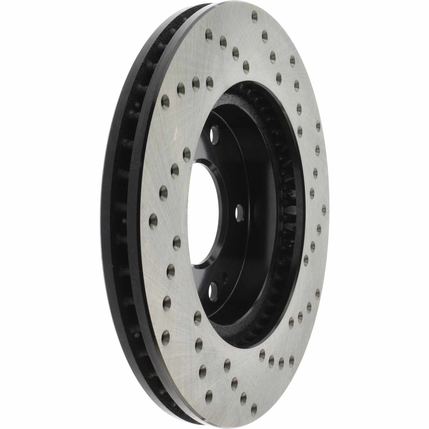 StopTech Sport Cryo Cross Drilled Brake Rotor; Front Right
