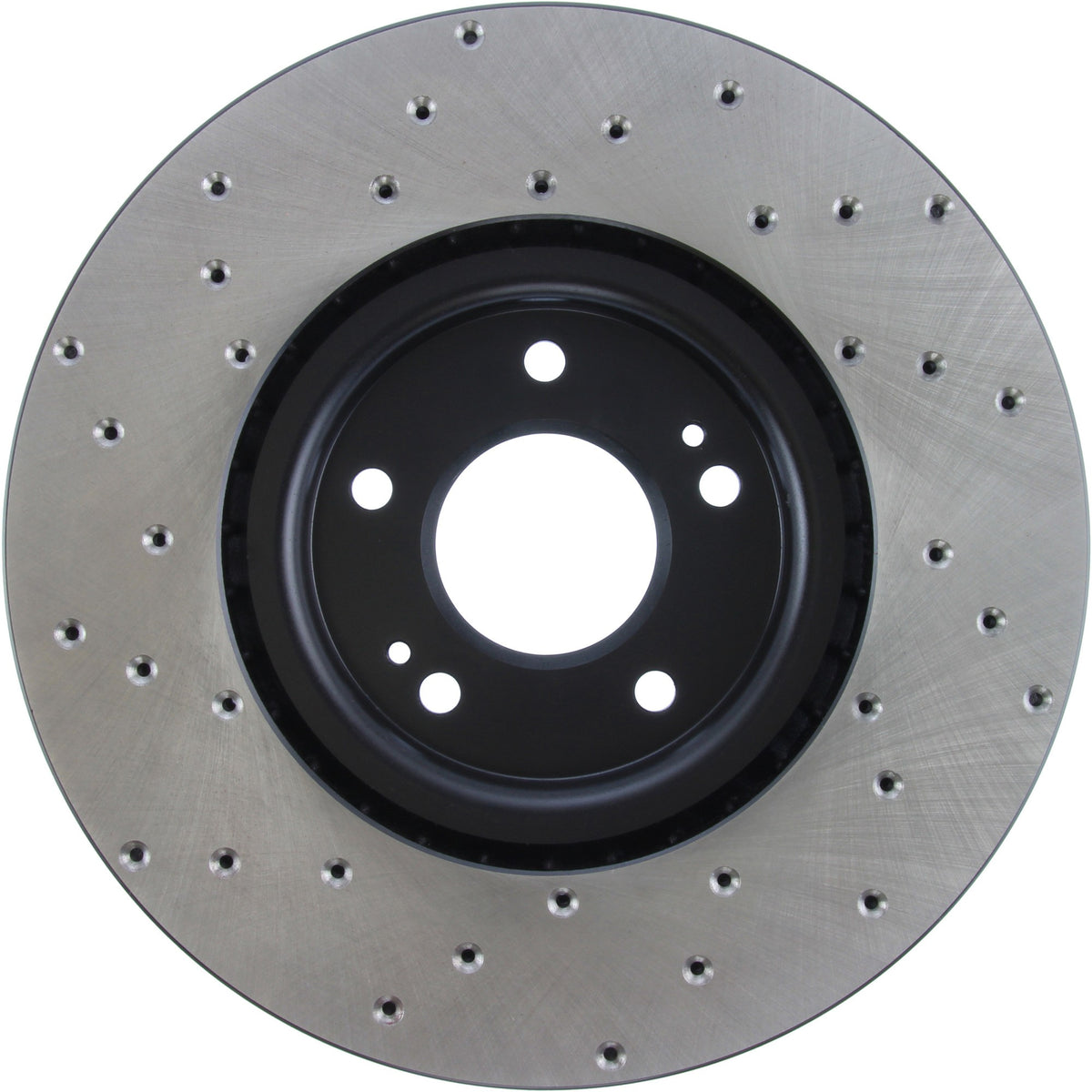StopTech Sport Cryo Cross Drilled Brake Rotor; Front Left