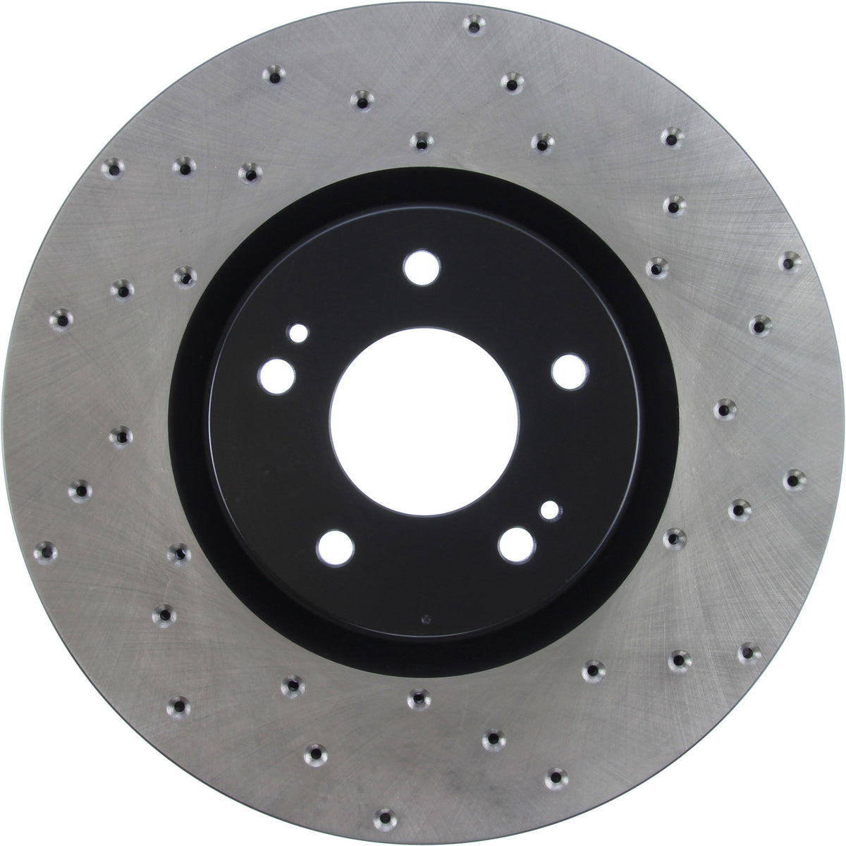 StopTech Sport Cryo Cross Drilled Brake Rotor; Front Left