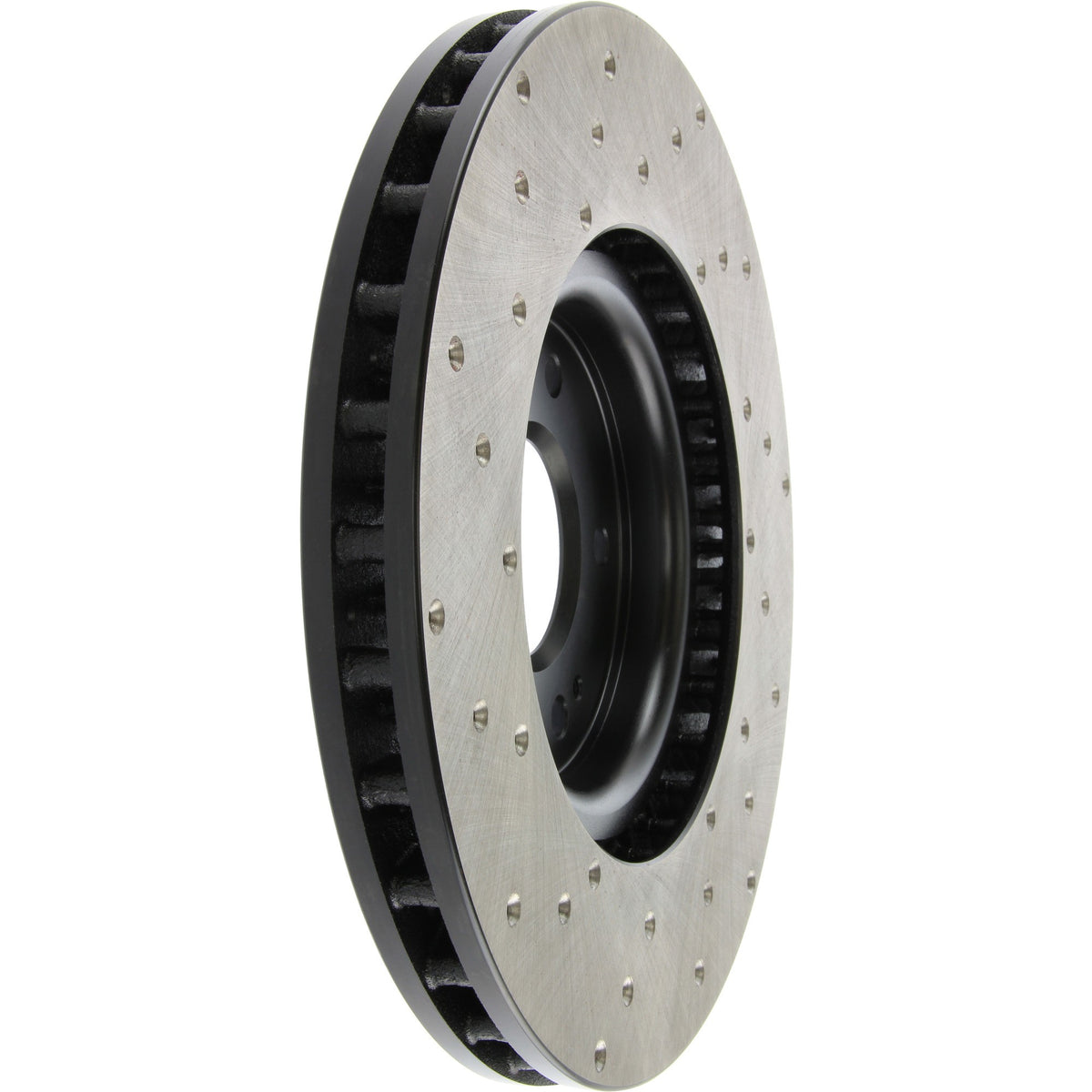 StopTech Sport Cryo Cross Drilled Brake Rotor; Front Left