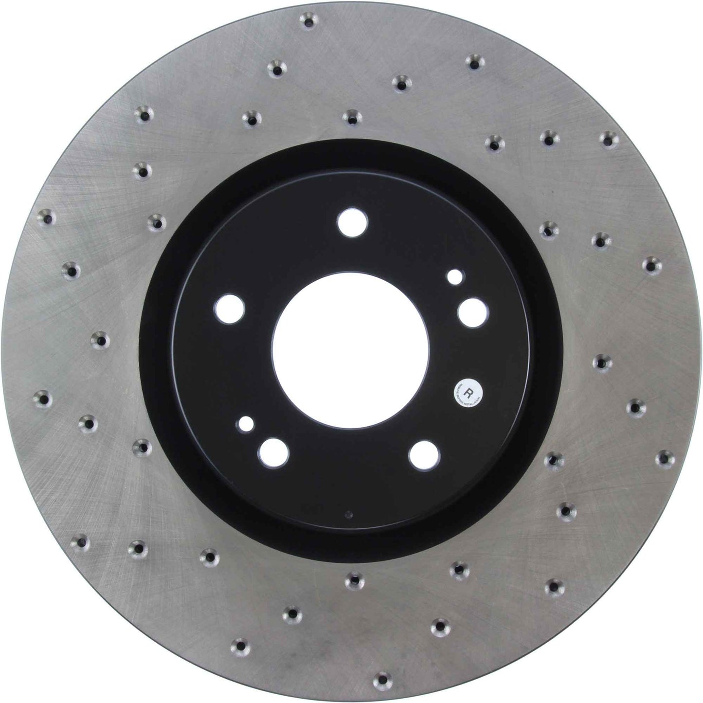 StopTech Sport Cryo Cross Drilled Brake Rotor; Front Right
