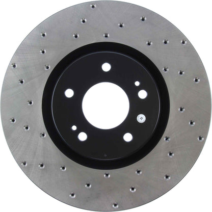 StopTech Sport Cross Drilled Brake Rotor Front Right 128.46064R