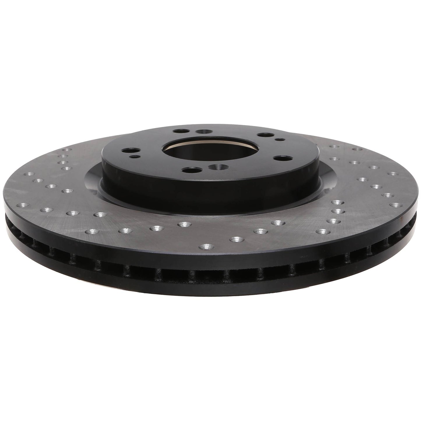 StopTech  Sport Cross Drilled Brake Rotor; Front Right