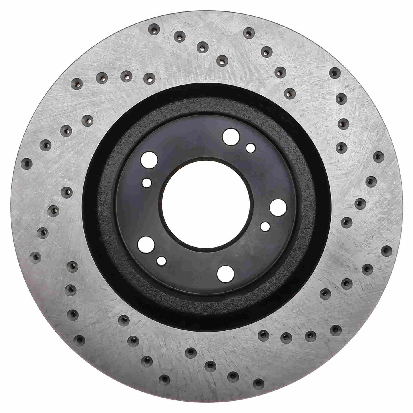StopTech  Sport Cross Drilled Brake Rotor; Front Right