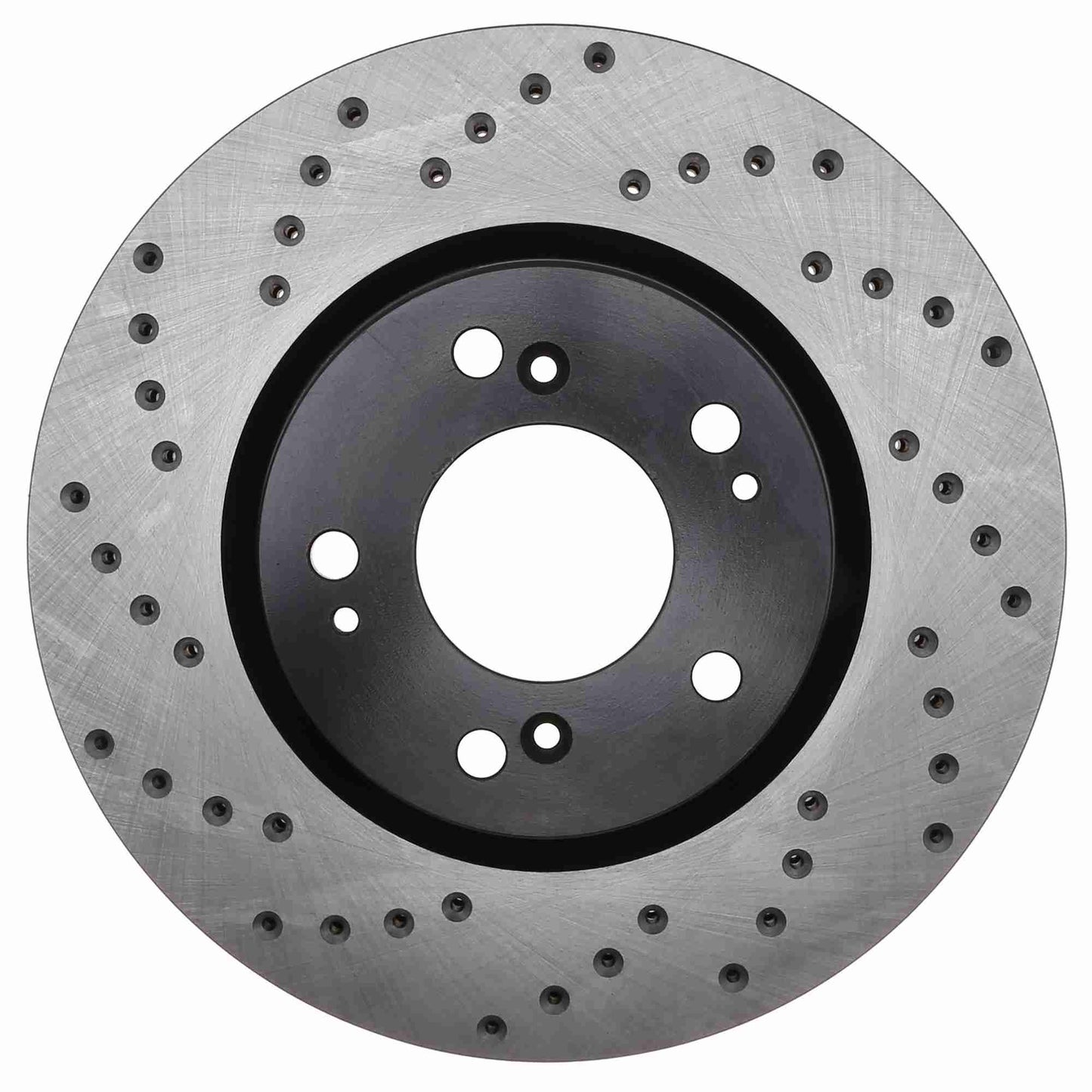 StopTech  Sport Cross Drilled Brake Rotor; Front Right
