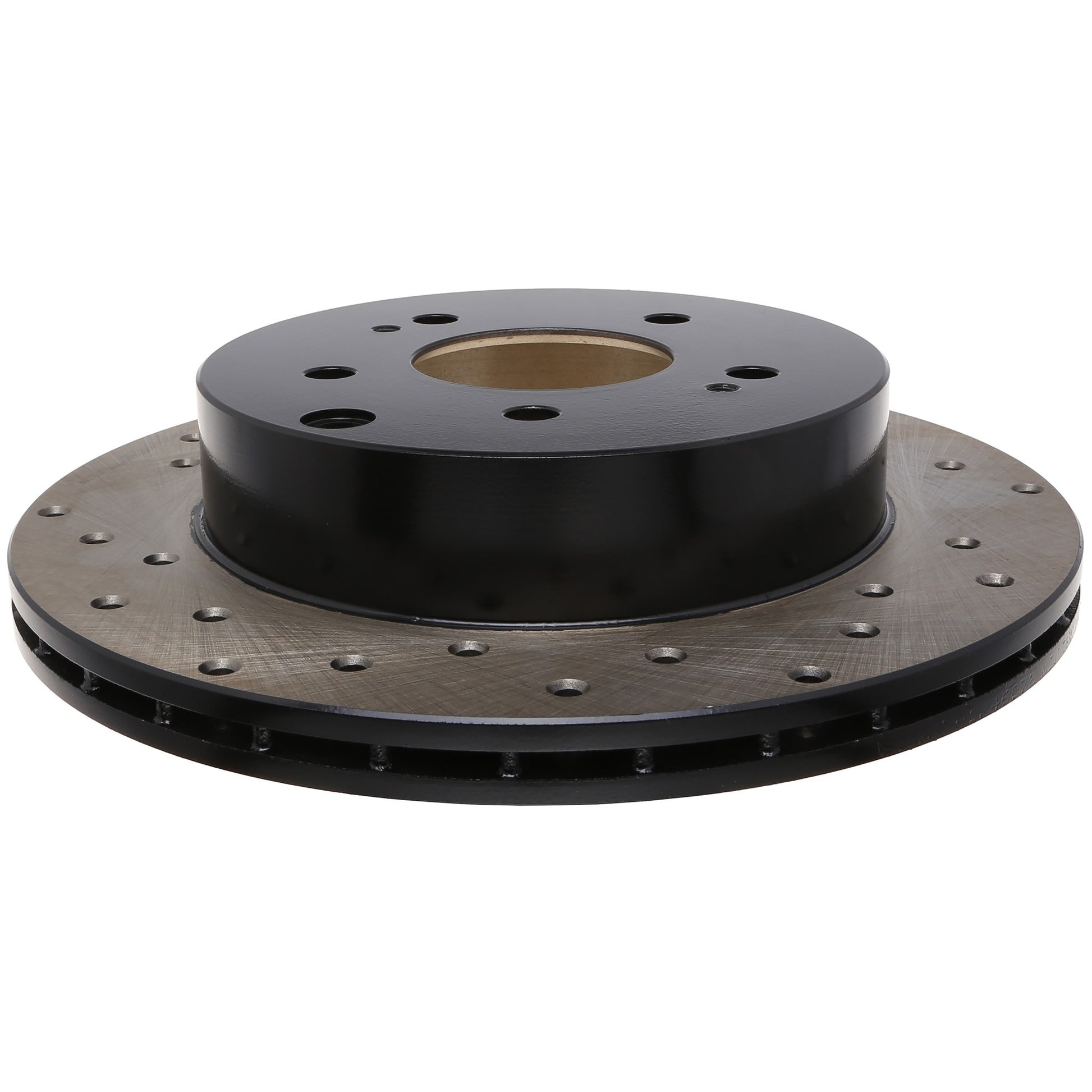 StopTech  Sport Cross Drilled Brake Rotor; Rear Right