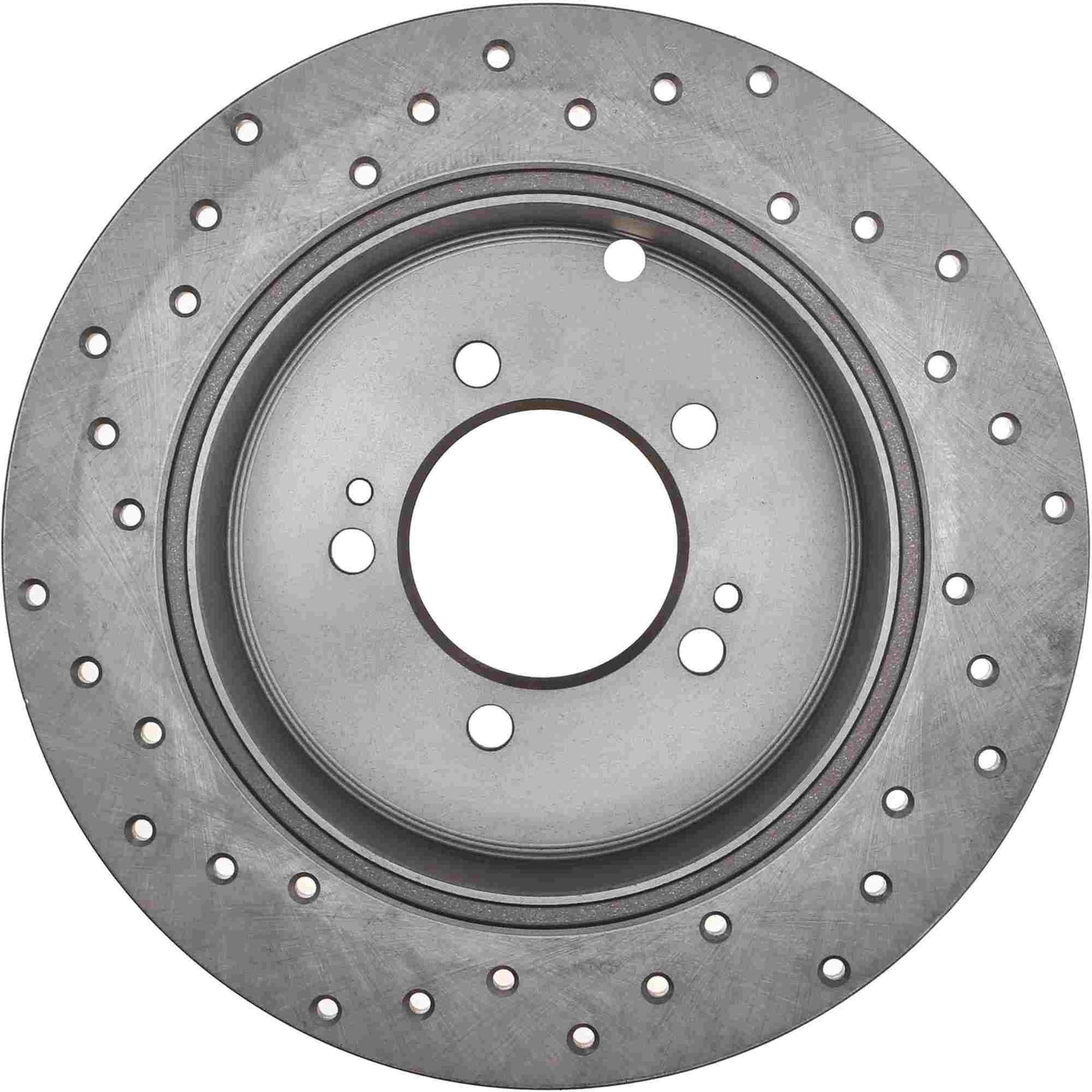 StopTech Sport Cryo Cross Drilled Brake Rotor; Rear Left