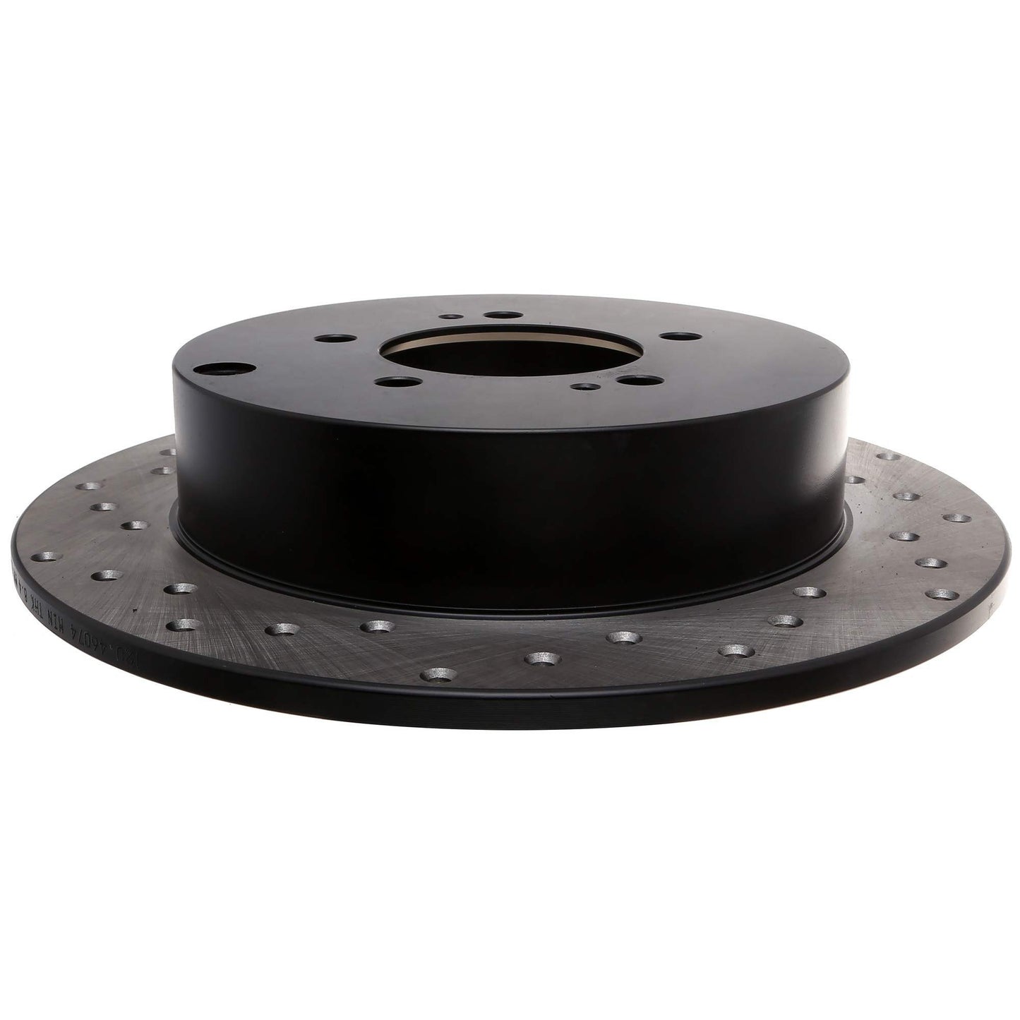 StopTech Sport Cross Drilled Brake Rotor; Rear Right