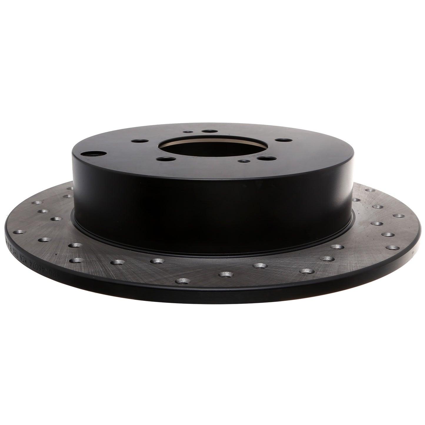 StopTech Sport Cross Drilled Brake Rotor; Rear Right