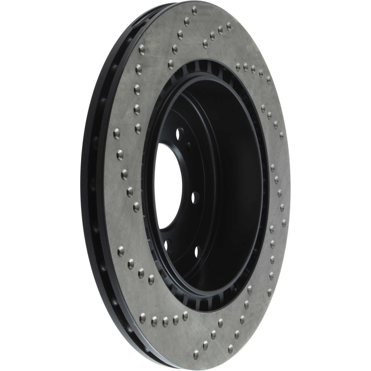 StopTech Sport Cryo Cross Drilled Brake Rotor; Rear Left