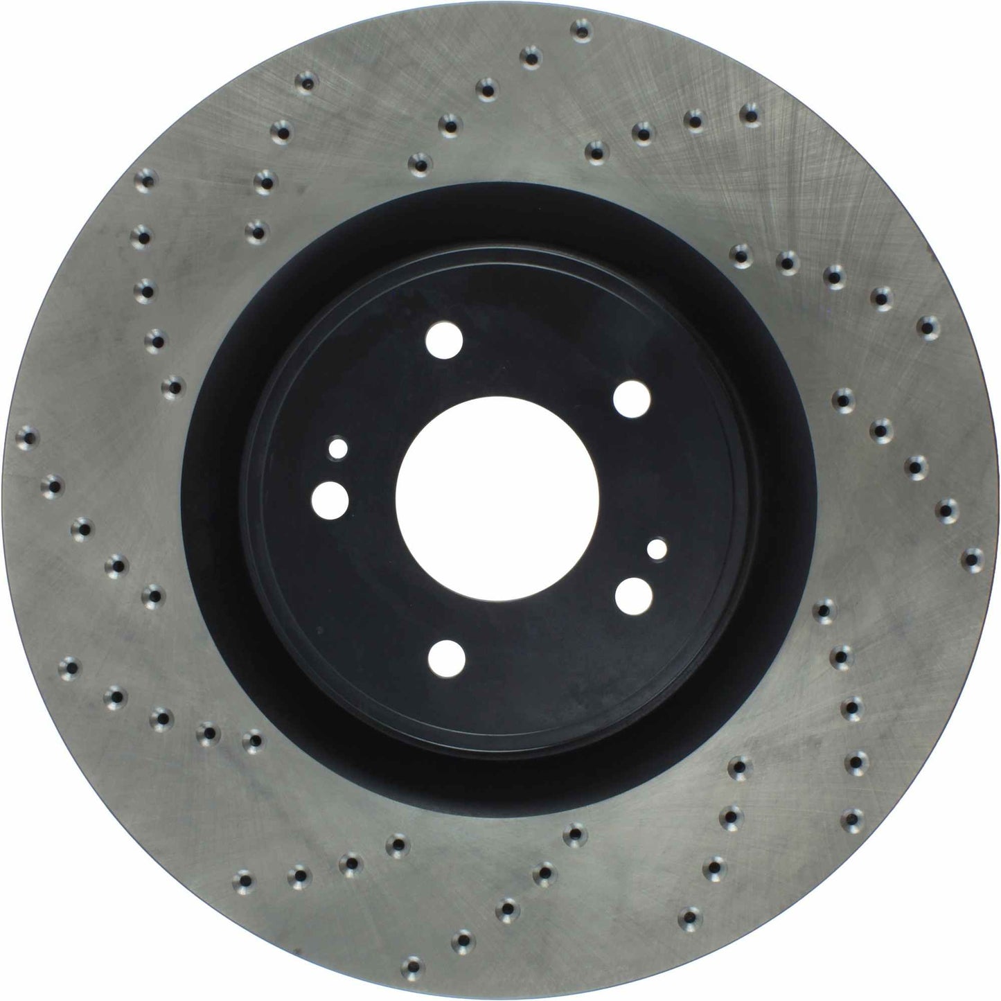 StopTech Sport Cross Drilled Brake Rotor; Front Right