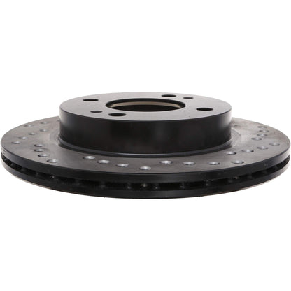 StopTech Sport Cross Drilled Brake Rotor - Front Right 128.46079L