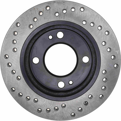 StopTech Sport Cross Drilled Brake Rotor - Front Right 128.46079L