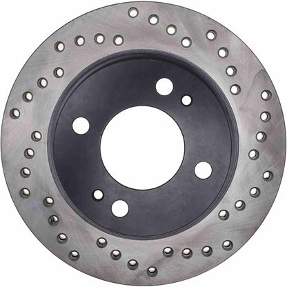 StopTech Sport Cross Drilled Brake Rotor - Front Right 128.46079L
