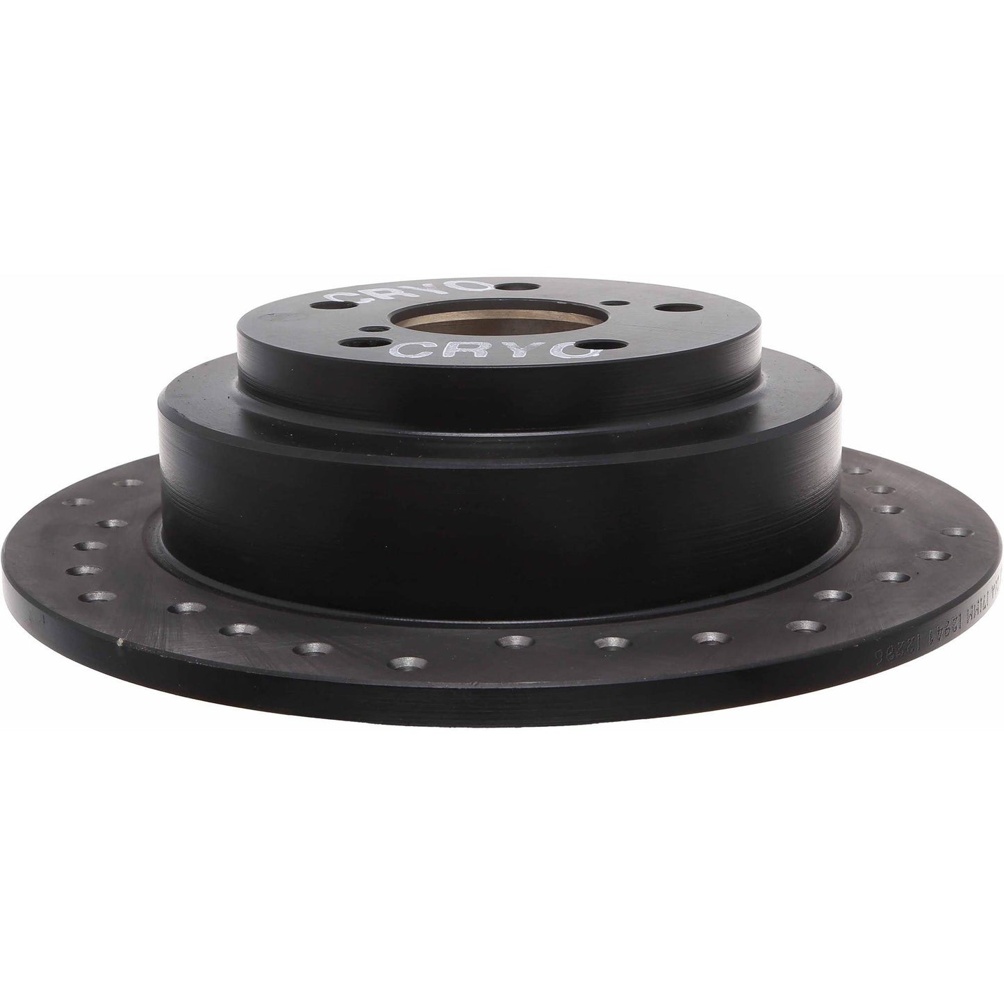 StopTech Sport Cryo Cross Drilled Brake Rotor; Rear Left
