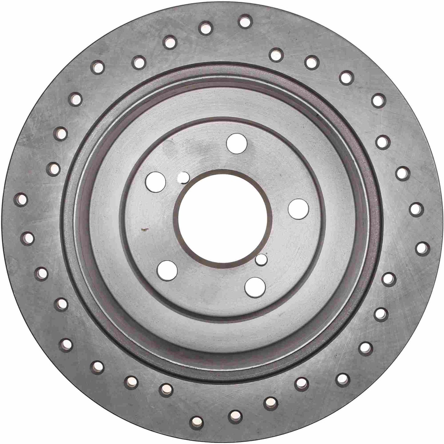 StopTech Sport Cryo Cross Drilled Brake Rotor; Rear Left