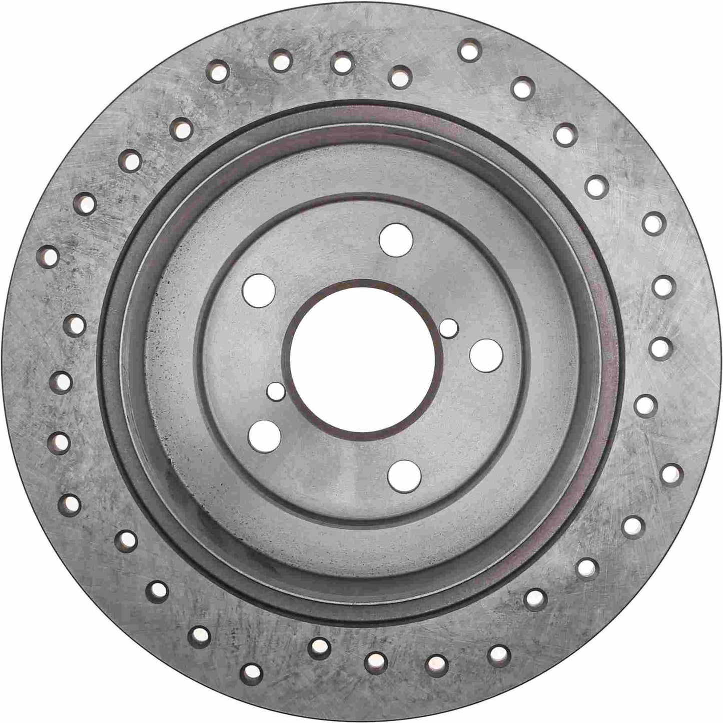StopTech  Sport Cryo Cross Drilled Brake Rotor; Rear Right