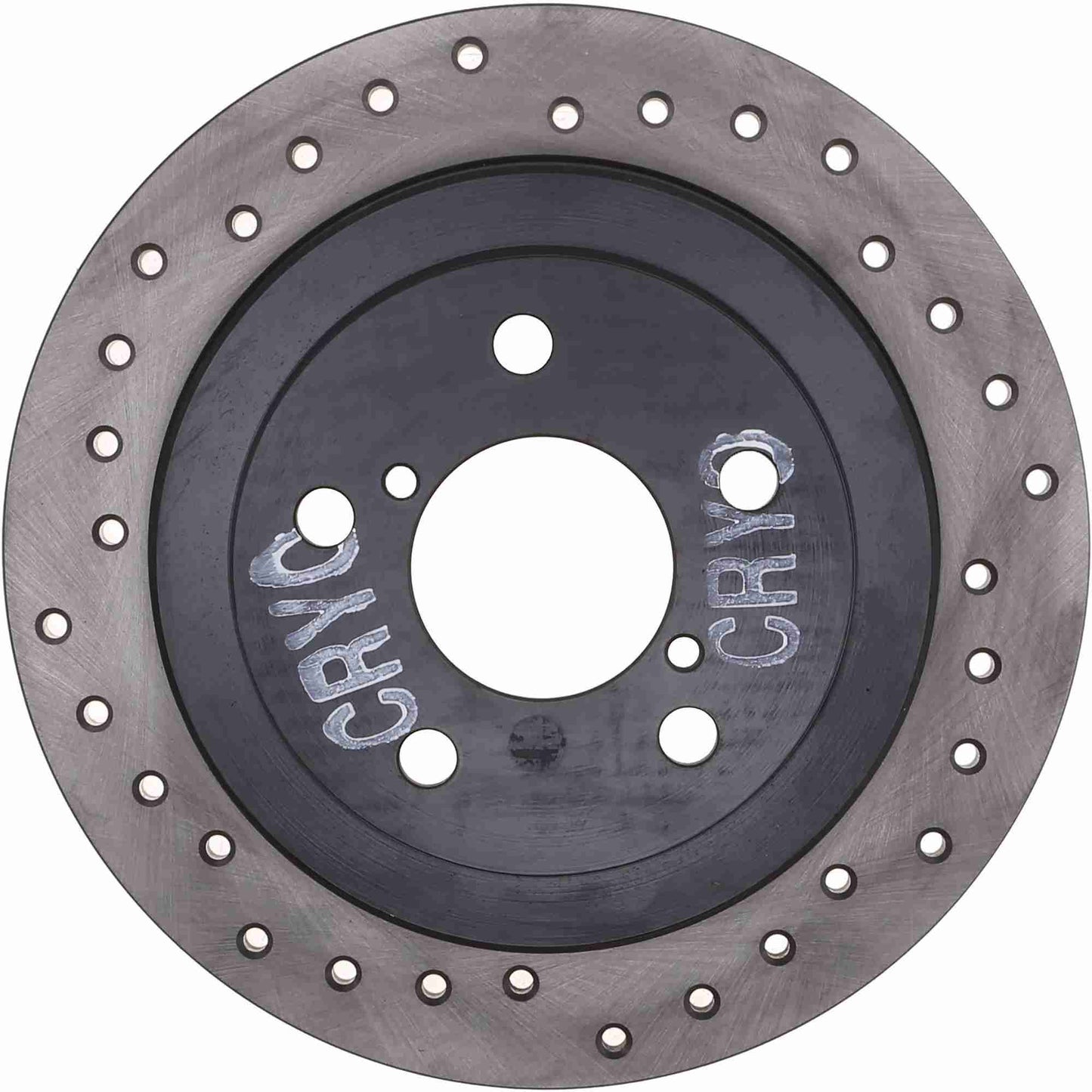 StopTech  Sport Cryo Cross Drilled Brake Rotor; Rear Right