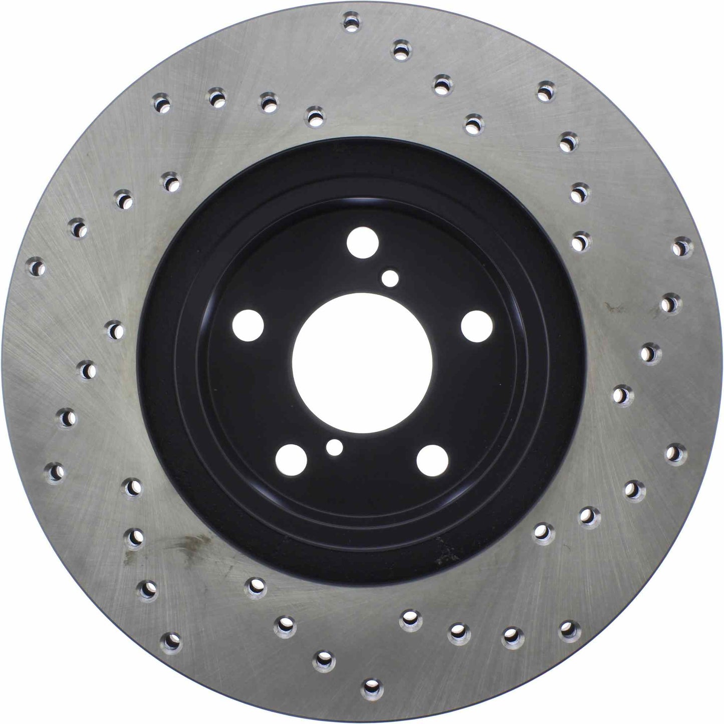 StopTech Sport Cryo Cross Drilled Brake Rotor; Front Right