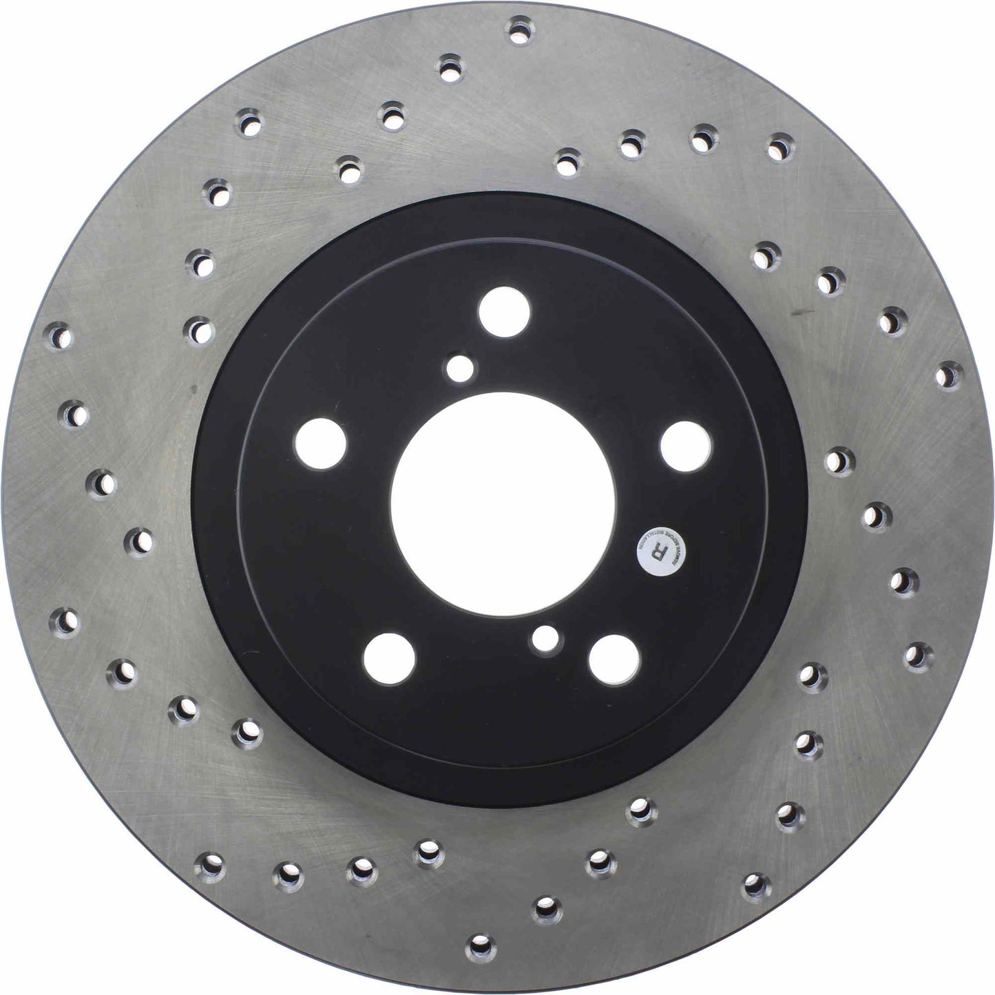 StopTech Sport Cryo Cross Drilled Brake Rotor; Front Right