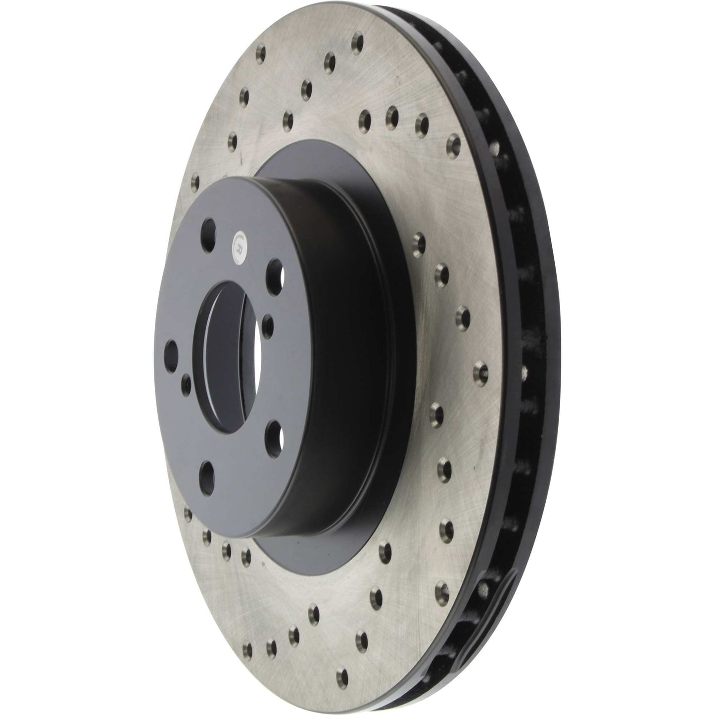 StopTech Sport Cryo Cross Drilled Brake Rotor; Front Right