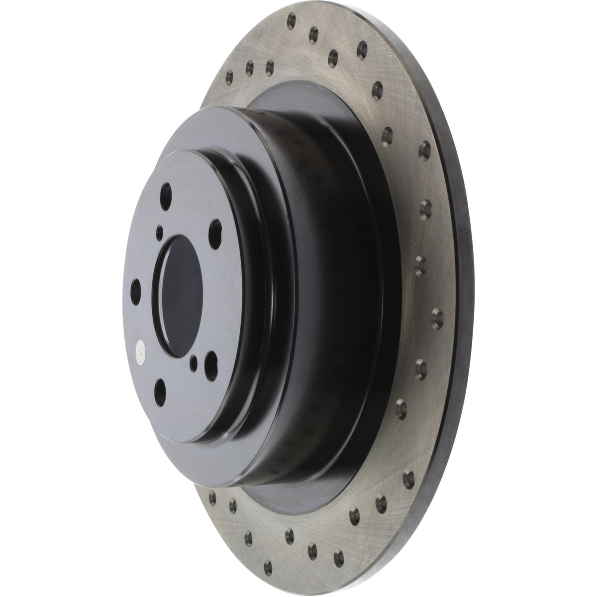 StopTech Sport Cryo Cross Drilled Brake Rotor; Rear Left