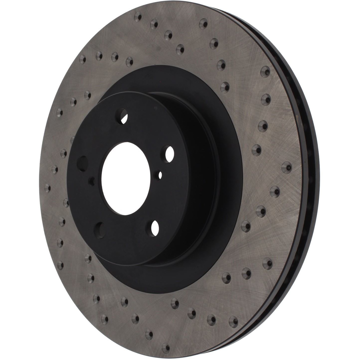 StopTech Sport Cryo Cross Drilled Brake Rotor; Front Left