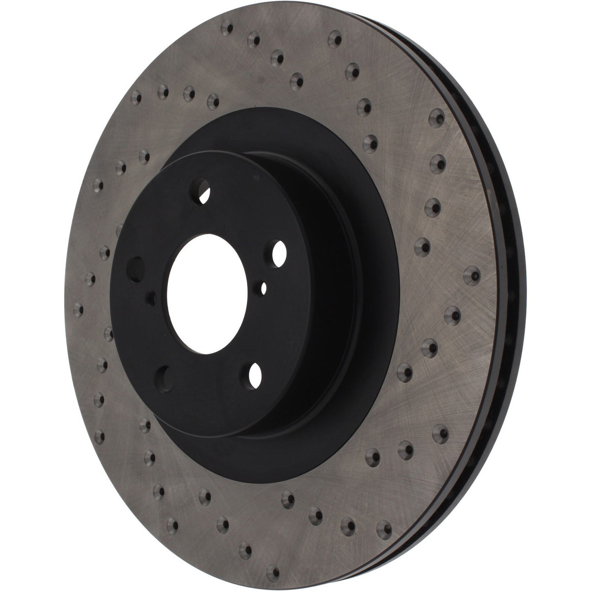 StopTech Sport Cryo Cross Drilled Brake Rotor; Front Left