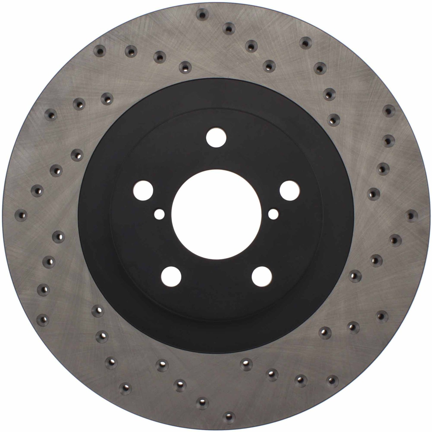 StopTech Sport Cryo Cross Drilled Brake Rotor; Front Right