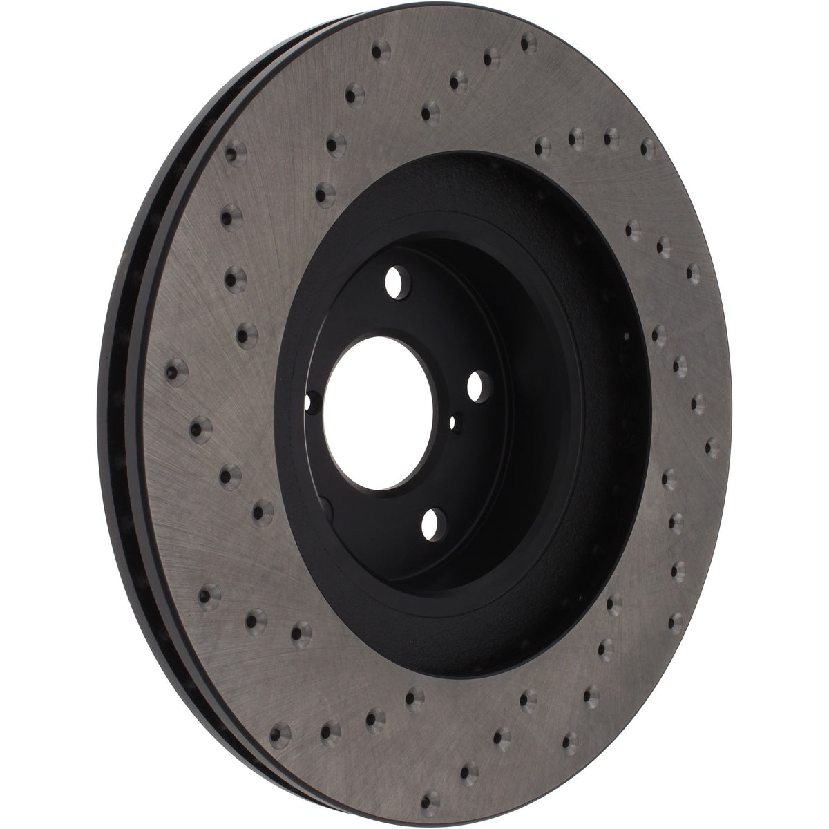 StopTech Sport Cryo Cross Drilled Brake Rotor; Front Right