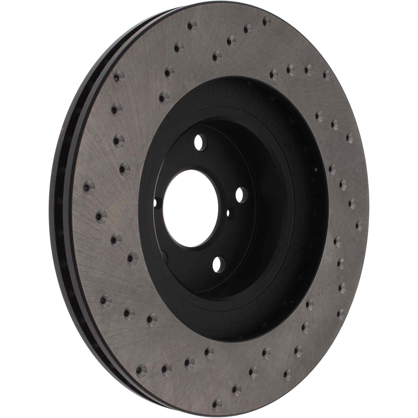 StopTech Sport Cross Drilled Brake Rotor; Front Right