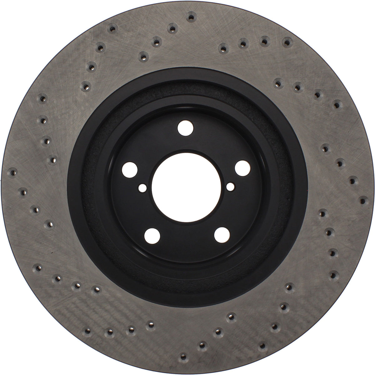StopTech Sport Cryo Cross Drilled Brake Rotor; Front Left