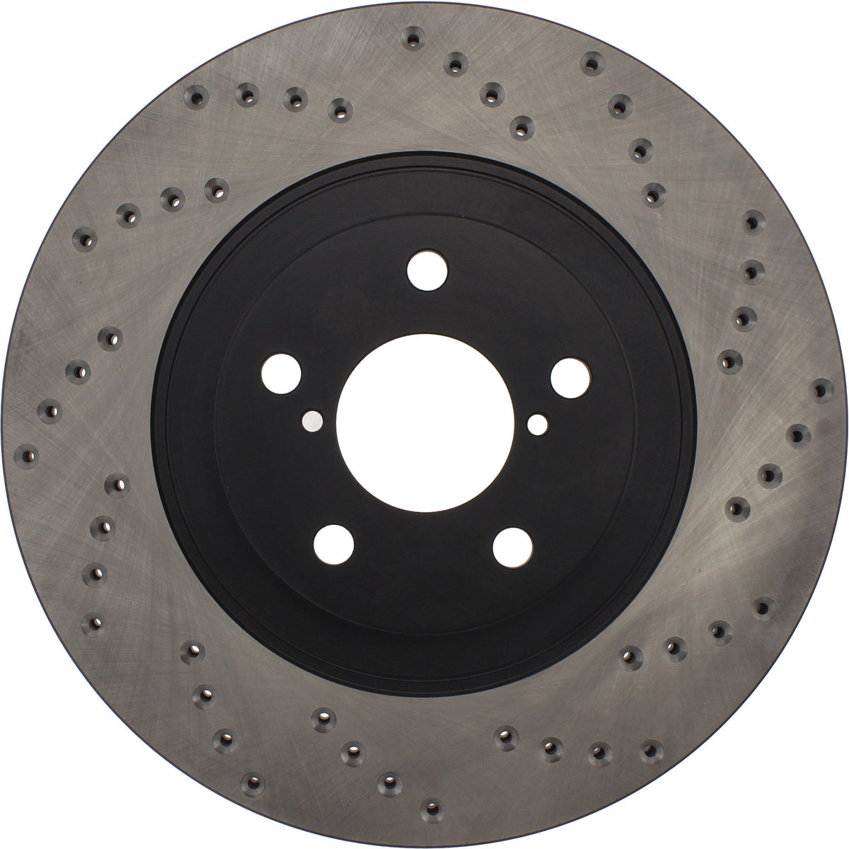 StopTech Sport Cryo Cross Drilled Brake Rotor; Front Left