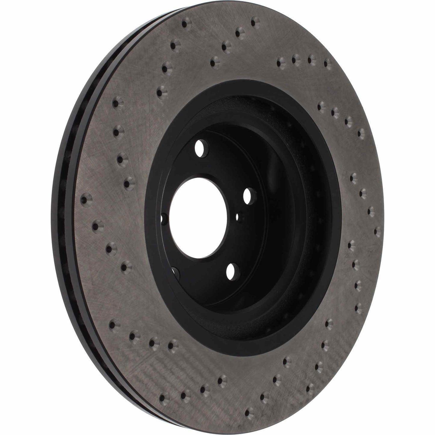 StopTech Sport Cryo Cross Drilled Brake Rotor; Front Left