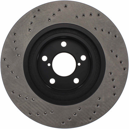 StopTech  Sport Cryo Cross Drilled Brake Rotor; Front Right