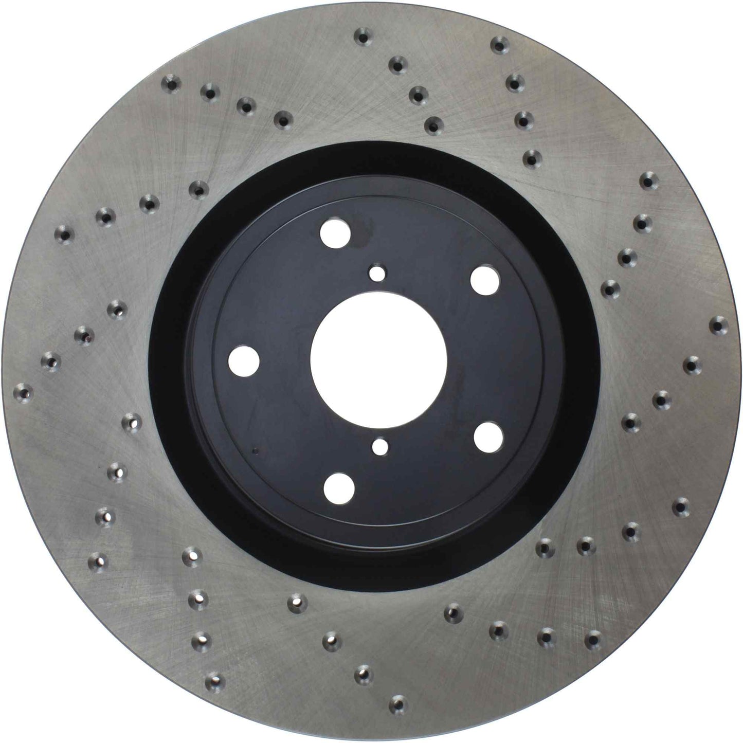 StopTech Sport Cryo Cross Drilled Brake Rotor; Front Left