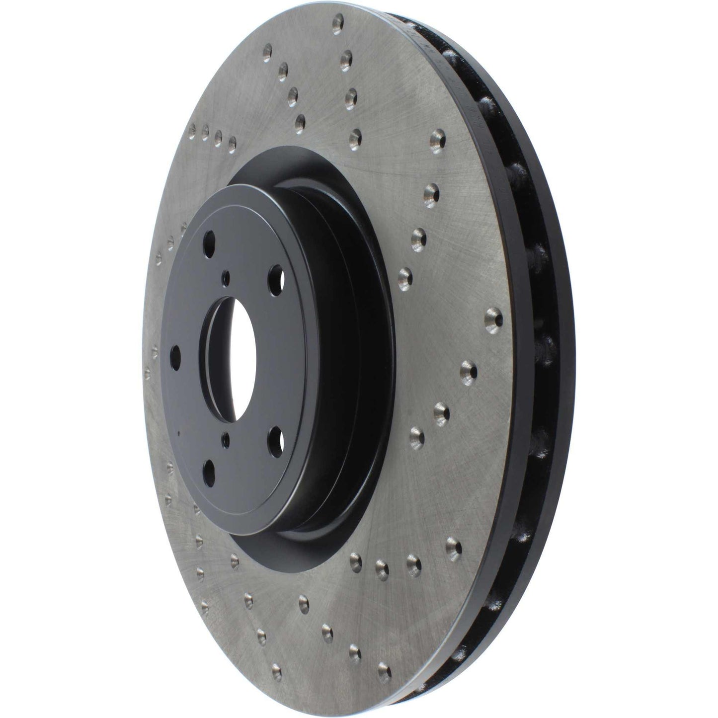 StopTech Sport Cryo Cross Drilled Brake Rotor; Front Left