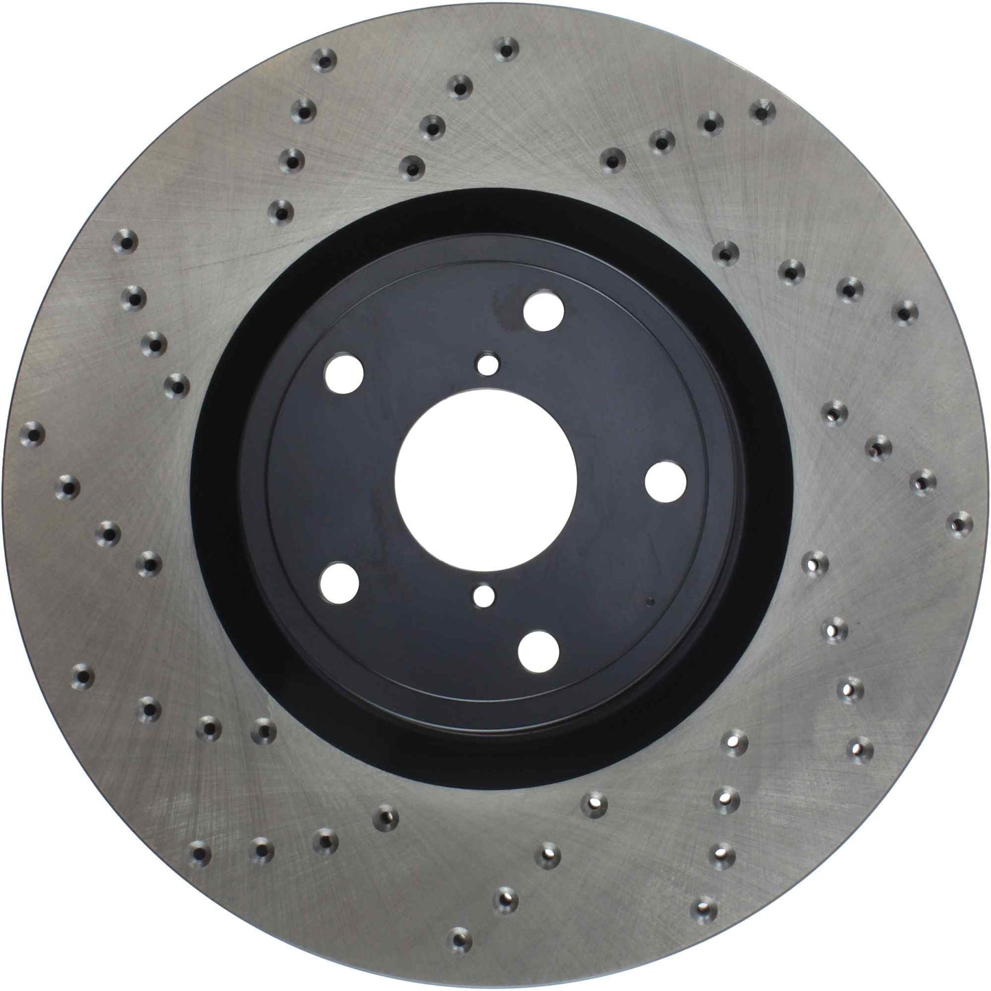 StopTech Sport Cryo Cross Drilled Brake Rotor; Front Right