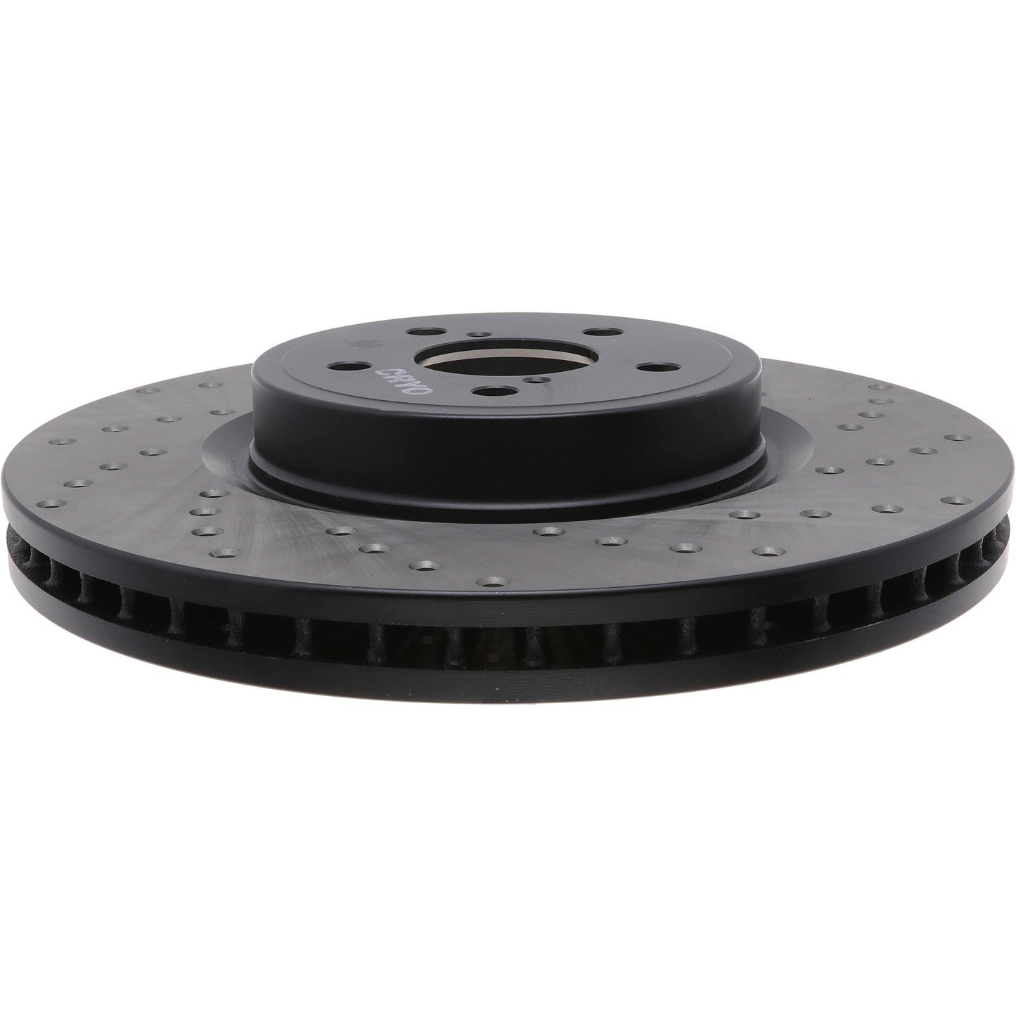 StopTech Sport Cryo Cross Drilled Brake Rotor; Front Left