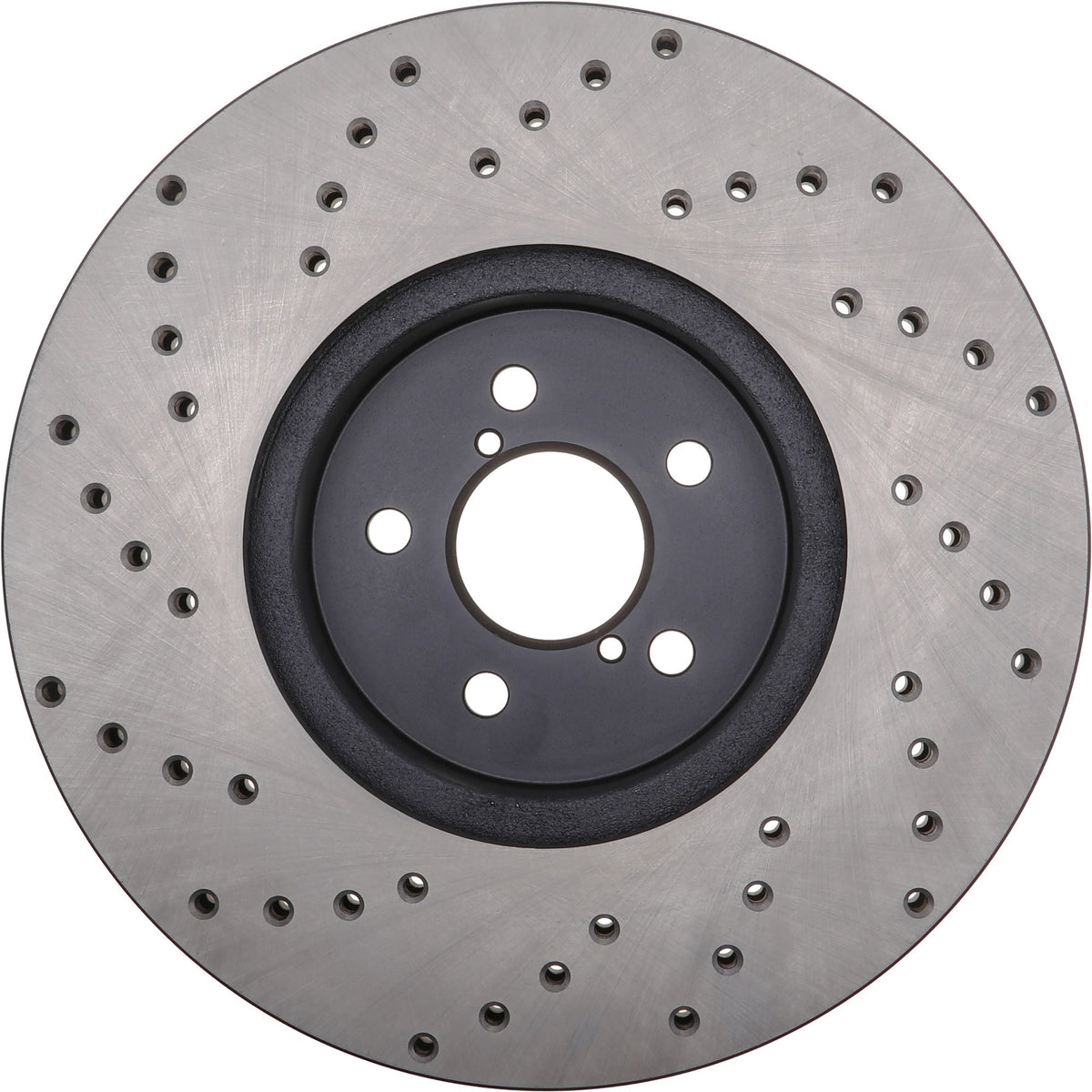 StopTech Sport Cryo Cross Drilled Brake Rotor; Front Left