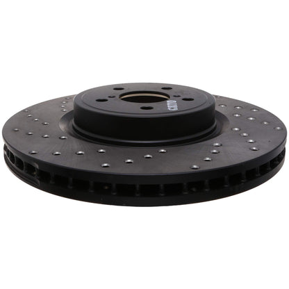 StopTech Sport Cryo Cross Drilled Brake Rotor; Front Right