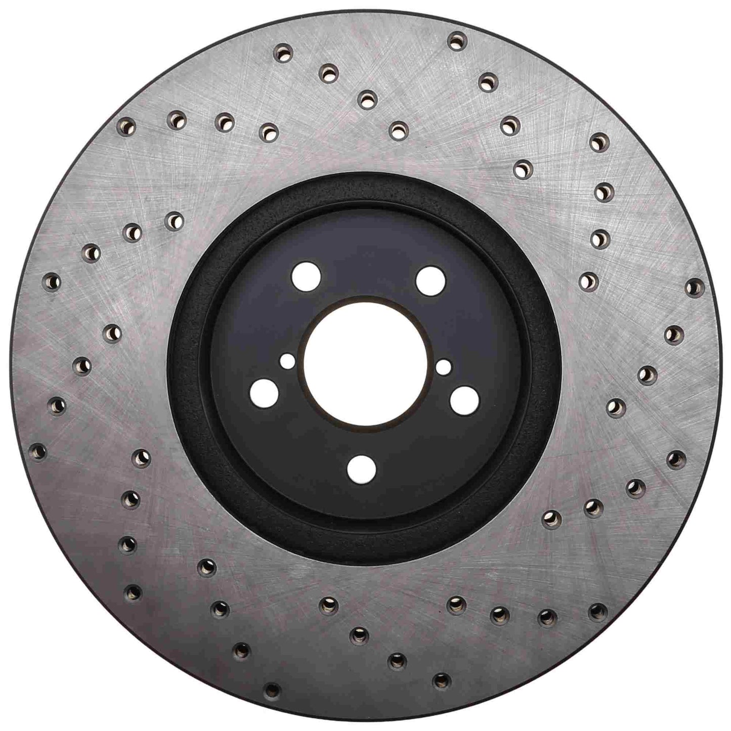 StopTech Sport Cryo Cross Drilled Brake Rotor; Front Right