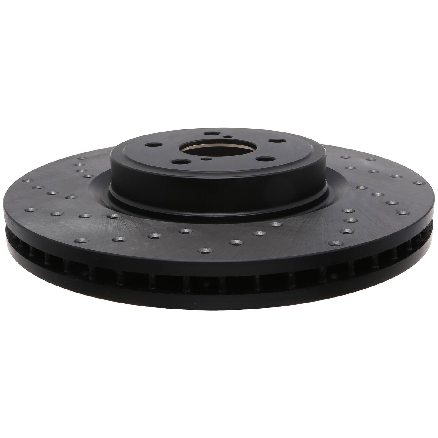 StopTech Sport Cross Drilled Brake Rotor; Front Right
