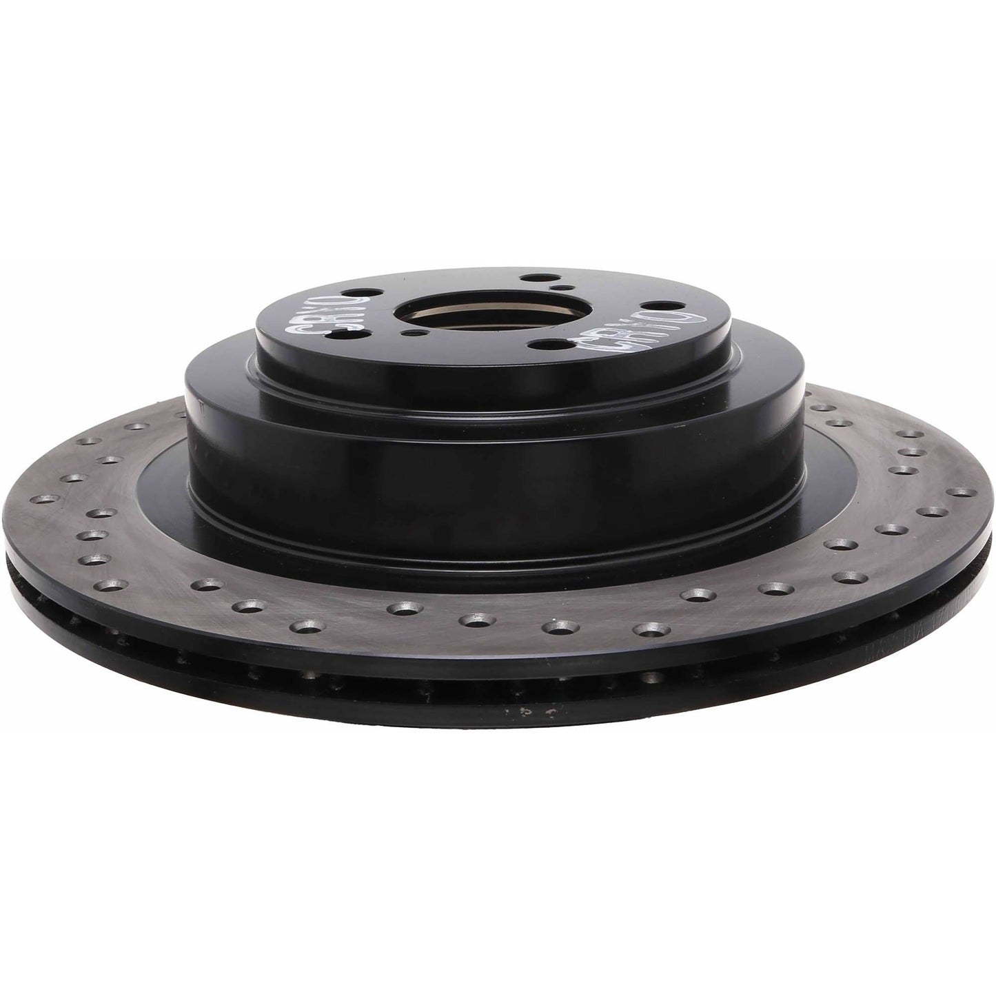 StopTech Sport Cryo Cross Drilled Brake Rotor; Rear Left