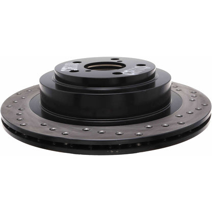 StopTech Sport Cryo Cross Drilled Brake Rotor; Rear Left