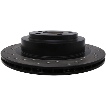 StopTech Sport Cryo Cross Drilled Brake Rotor; Rear Right